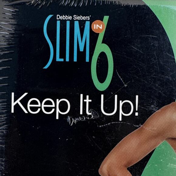 Slim in 6 Keep It Up DVD Beachbody Debbie Siebers Workout Fitness New Sealed - Picture 2 of 6